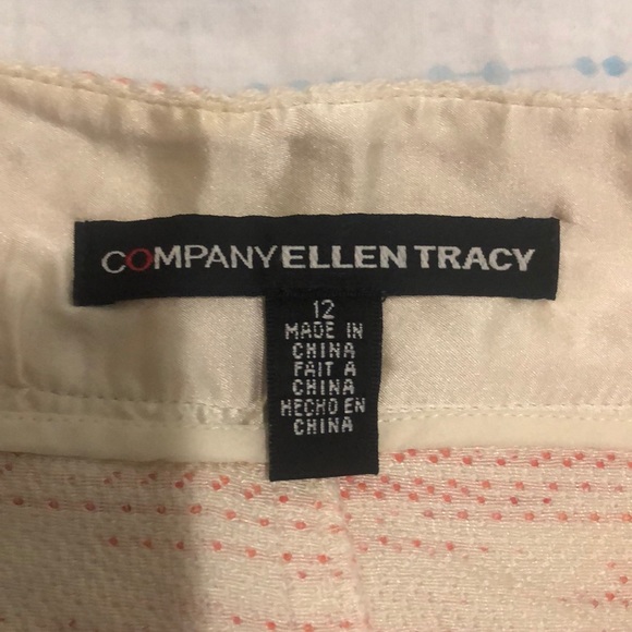 Company Ellen Tracy cotton silk skirt sz 12 - Picture 5 of 6